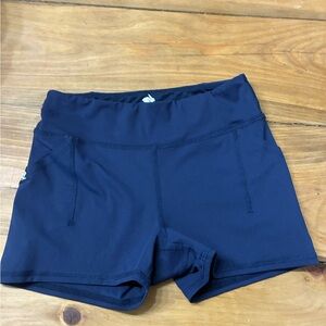 Women's Athletic Shorts in Navy Blue